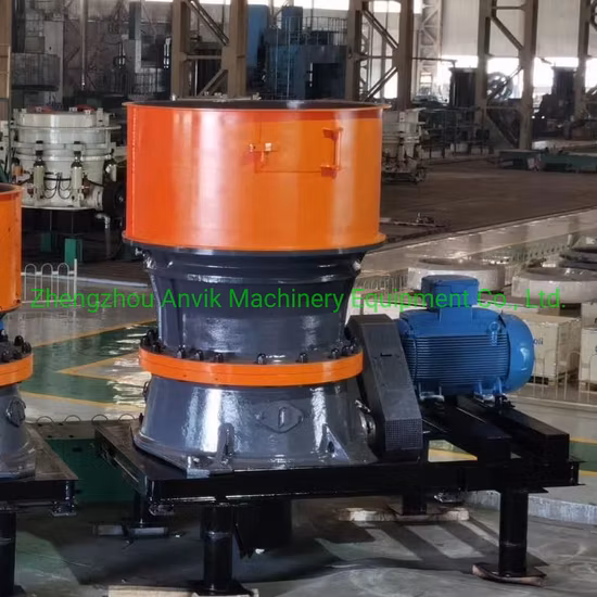 Одноцилиндровая гидравлическая конусная дробилка серии CH/CS для производства строительных материалов.